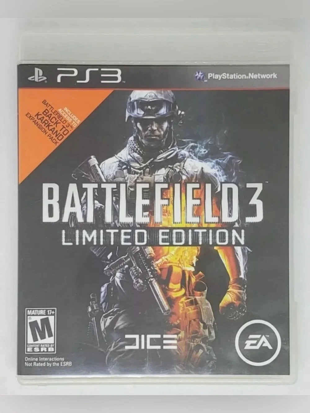 Battlefield 3 Limited Edition (PS3) - Black